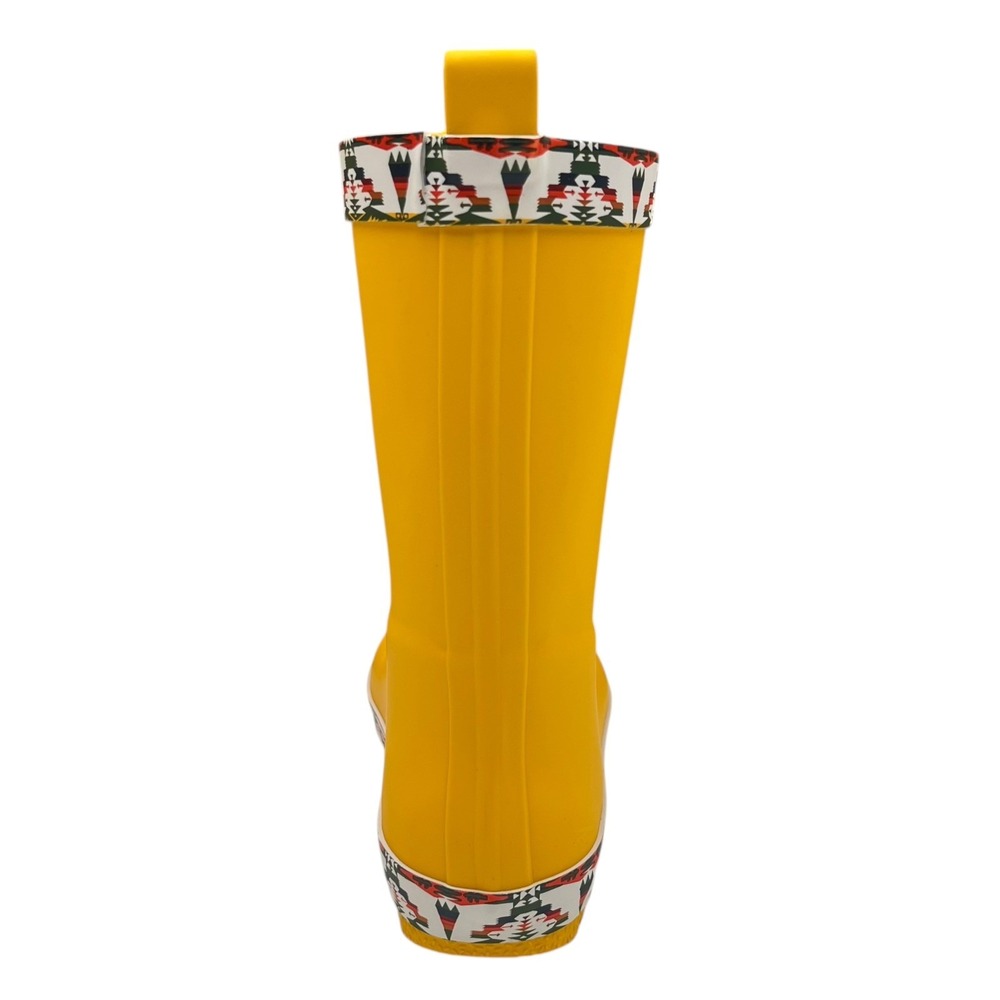 Pendleton Tucson Little Boys Rubber Mid-Calf Rain Boots Size 11/12 Yellow-Multi - Picture 5 of 10